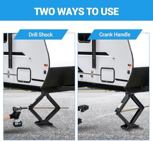 Garvee 2PCS 30" 7500lb Car Scissor Jack - Image 5