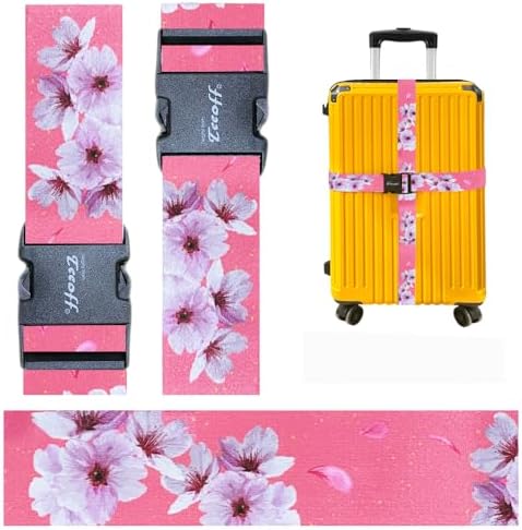 Teeoff Luggage Straps Suitcase Belts Travel Bag Accessories Adjustable 220CM by Teeoff