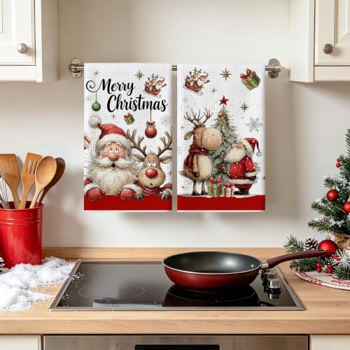 Christmas Kitchen Towels Set of 2 - Image 3
