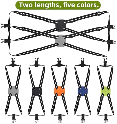 Luggage Straps Bag Bungees for Add a Bag Easy to Travel Suitcase Elastic Strap - Image 6