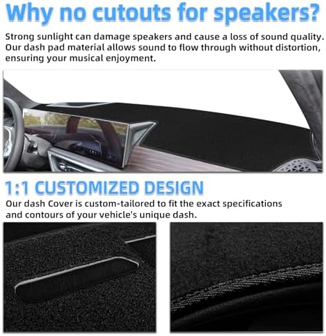 SKYLOTEC Dash Cover for Dodge RAM 1500 2019-2026 Dashboard Mat - Image 4