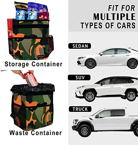 SIBOFUEGO Cute Car Trash Can - Image 4