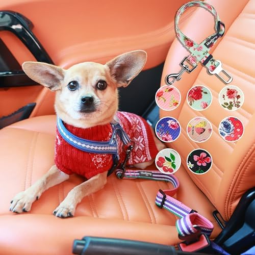 Blueberry Pet 8 Patterns Spring Scent Inspired Floral Rose Baby Pink Adjustable - Image 2