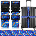 Luggage Straps for Suitcases, Travel Adjustable Belt by ZHOMA