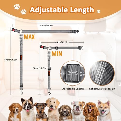 Laqibak Removable Dog Seat Belt Harness - Image 7