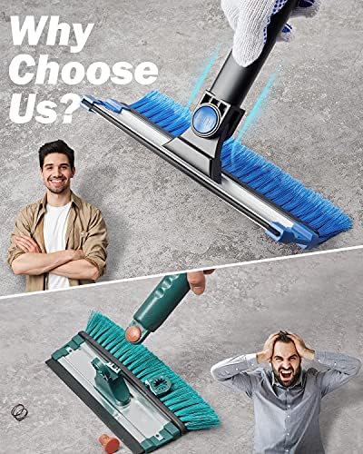 JOYTUTUS 61.3″ Ice Scraper and Long Handle Snow Brush, 270° Pivoting Extendable - Image 5