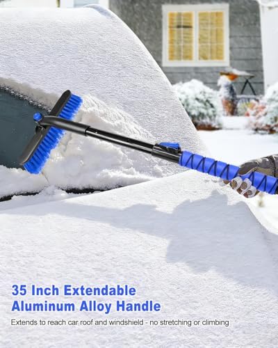 35'' Snow Brush and Ice Scraper - Image 2