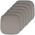 Sweet Home Collection Cushion Memory Foam Chair Pads Honeycomb Nonslip Back by SweetHomeCollection