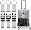 3 Pcs Add a Bag Luggage Straps for Suitcases, Connector Straps by Amylove