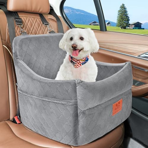 GL GLENSLAVE Dog Car Seat for Small/Medium Dogs, Dog Booster Car Seats - Image 6