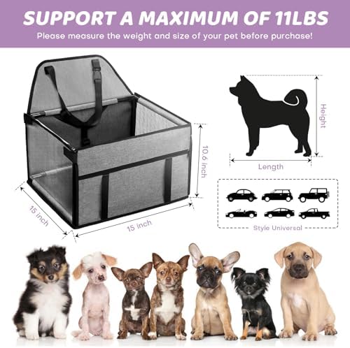 GENORTH Small Dog Car Seat - Image 5
