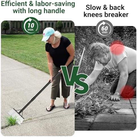 Garden Flat Shovel Scraper, Heavy Duty Outdoor Floor Scraper - Image 6