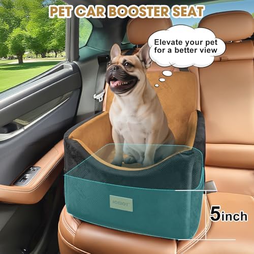 JOEJOY Dog Car Seats for Small Medium Dogs Under 35lbs, Dog Booster Seat - Image 4