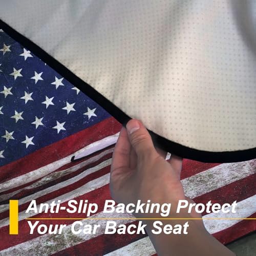 Back Seat Cover for Car Trucks Van SUV Jeep, Waterproof Rear Bench Towel Seat - Image 5
