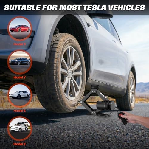 3 Ton Electric Scissor Jack for Tesla Model Y Model 3/S/X - Image 4