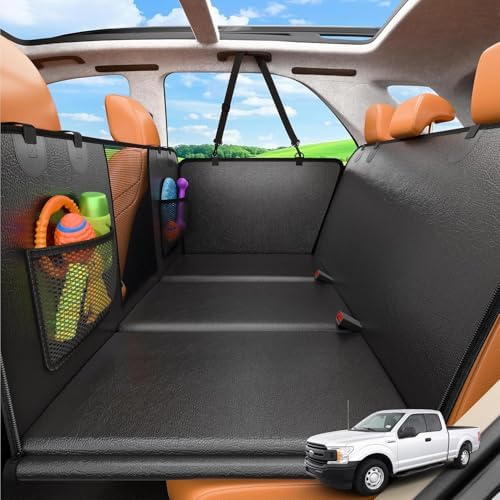 URPOWER PU Leather Dog Back Seat Extender by URPOWER