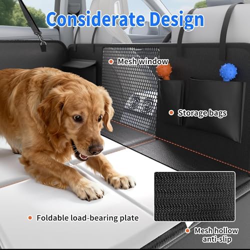 Back Seat Extender, Dog Car Seat Cover - Image 6