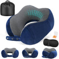 Cirorld Neck Pillow for Traveling, Travel Pillows for Airplanes Blue by CIRORLD