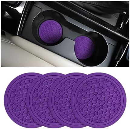 Mandark 4PCS 2.75 Inch Car Cup Holder Coasters by Unknown