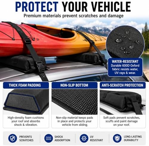 Soft Roof Rack for Toyota Land Cruiser 1958 AWD 2024-Present, Car Roof Carrier - Image 2
