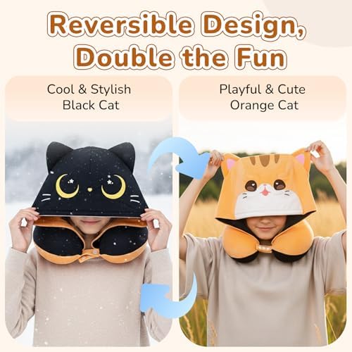 Mewaii Kids Travel Neck Pillow, Airplane Pillow - Image 6
