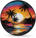 Rv Spare Tire Cover Wheel Sunset Palm Beach Tire Covers Wheel Protectors by FengQuGou