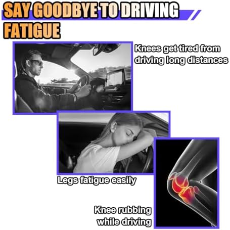 2PCS Car Door Armrest Pads, Soft Memory Foam Car Knee Leg Elbow Cushion - Image 5
