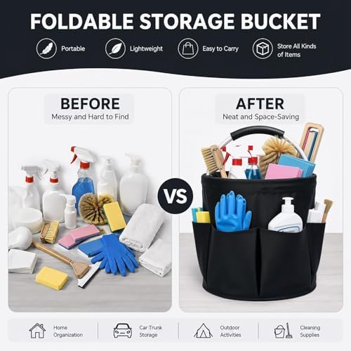 17L Portable Cleaning Caddy - Image 3