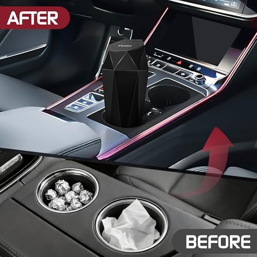 Car Trash Can with Lid, 15 Additional Trash Bags - Image 7