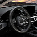YHONGJT Soft Microfiber Leather Car Steering Wheel Cover, Universal Fit 15 Inch by Unknown