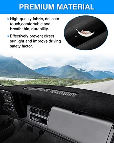 Autorder Dashboard Cover Mat for 1988-1994 Chevy Chevrolet Silverado/GMC Sierra - Image 4