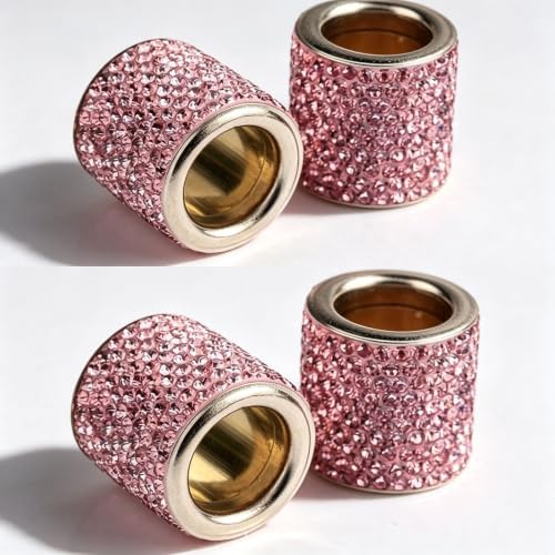 4PCS Bling Auto Headrest Decor Rings - Image 2