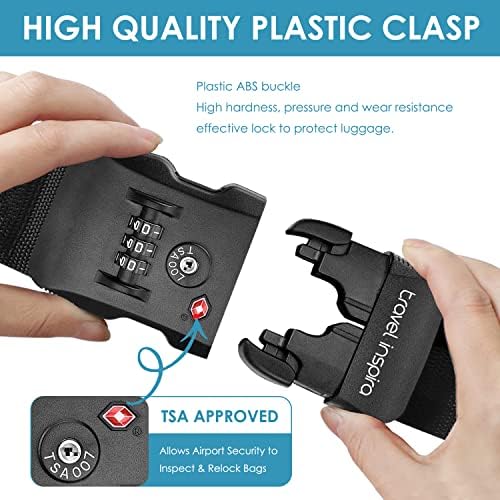 Travel Inspira Luggage Straps for Suitcases - Image 5