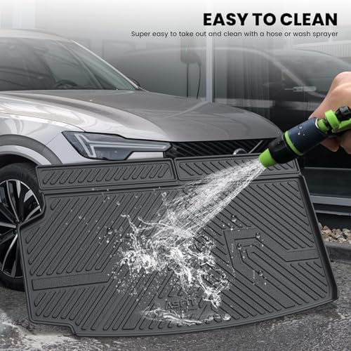 LASFIT Cargo Mat &Backrest Mat for Volvo XC90 2016-2026 All Weather Liner - Image 6