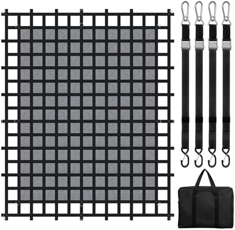 VEVOR Cargo Net with Mesh, 120 in x 105 in, Heavy Duty Truck Cargo Net- 1 by VEVOR