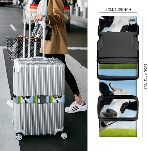 Luggage Straps for Suitcases, Heavy Duty Travel Belt - Image 3