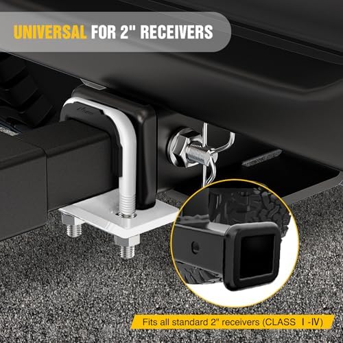 Nilight Trailer Hitch Tightener Anti-Rattle Bronze U-Bolt - Image 6