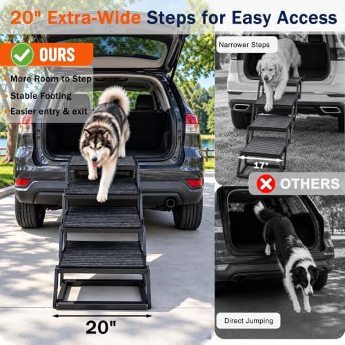 Dog Stairs for Large Dogs, 250 lbs - Image 3