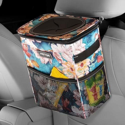 HOTOR Car Trash Can, Leakproof Car Organizer by HOTOR