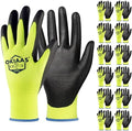 OKIAAS Work Gloves for Men, Ultra Thin and Lightweight Working Gloves by OKIAAS
