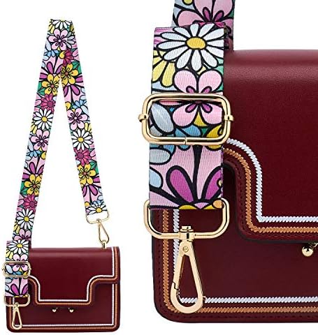 ZOOEASS Wide Shoulder Strap Adjustable Replacement Belt Crossbody Canvas Bag - Image 4
