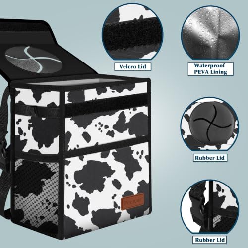 Femuar Leak Proof Car Trash Can - Image 6