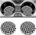 2 PCS Car Cup Coasters, 2.76 Inch Shockproof Auto Cup Holder Insert Coaster by RDXCV