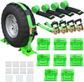 Trekassy Wheel Chock Tie-Down Kit by Trekassy