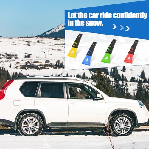 Frienda 12 Pcs Ice Scraper for Car Windshield Snow Frost Removal - Image 7