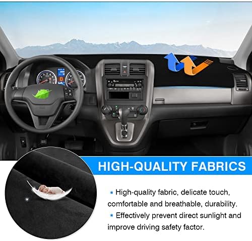 Autorder Dashboard Cover Mat for Honda CRV 2007-2011 Accessories Dash Cover - Image 4