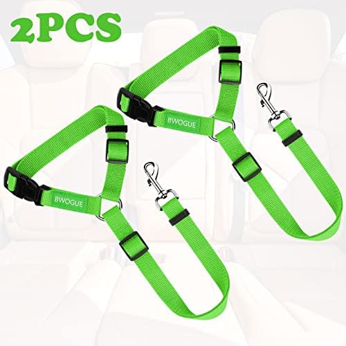 BWOGUE 2 Pack Dog Seat Belt for Car - Image 2