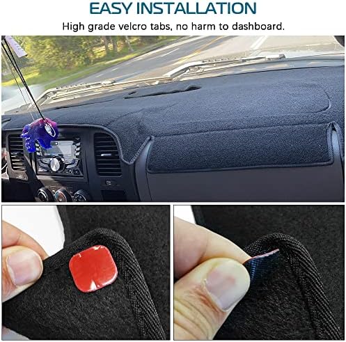 Black Dash Cover Fit Compatible - Image 5