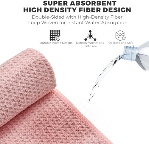 Mile High Life Microfiber Golf Towel 6 Pack Waffle - Image 5