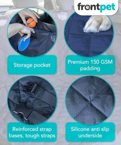 Cargo Cover for Dogs, Water Resistant Pet Cargo Liner Dog Seat Cover Mat for - Image 5